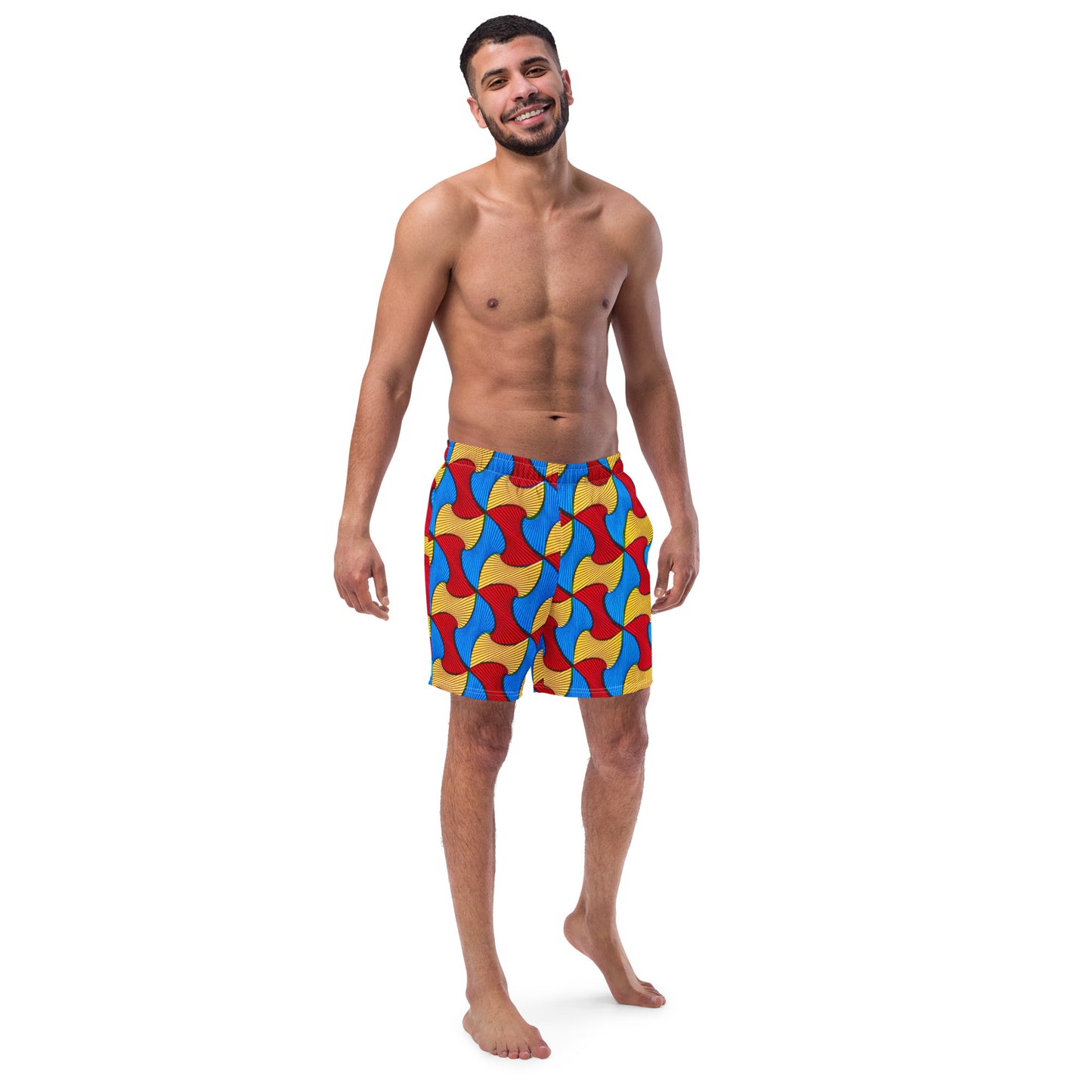 Santi Print Men's swim trunks