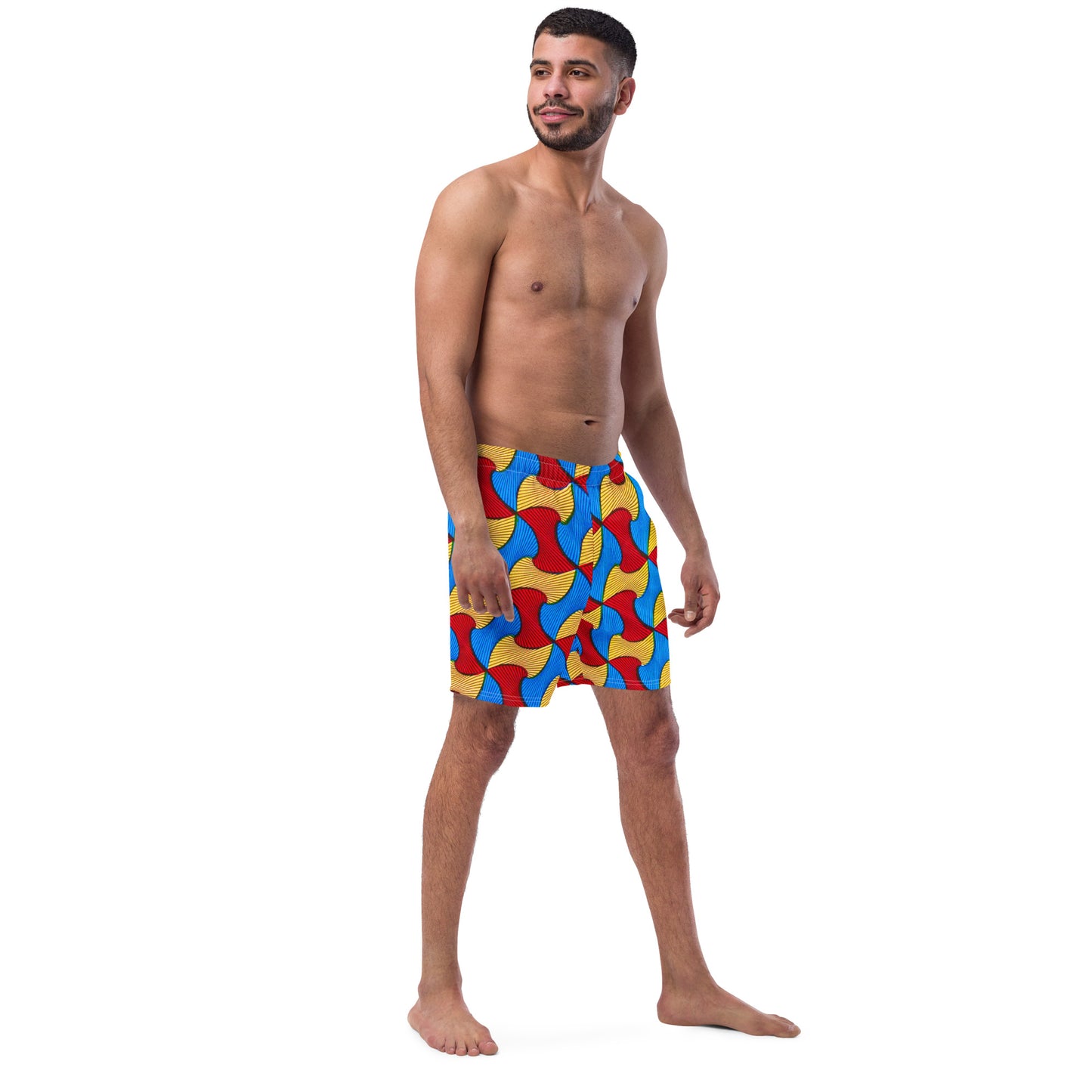 Santi Print Men's swim trunks