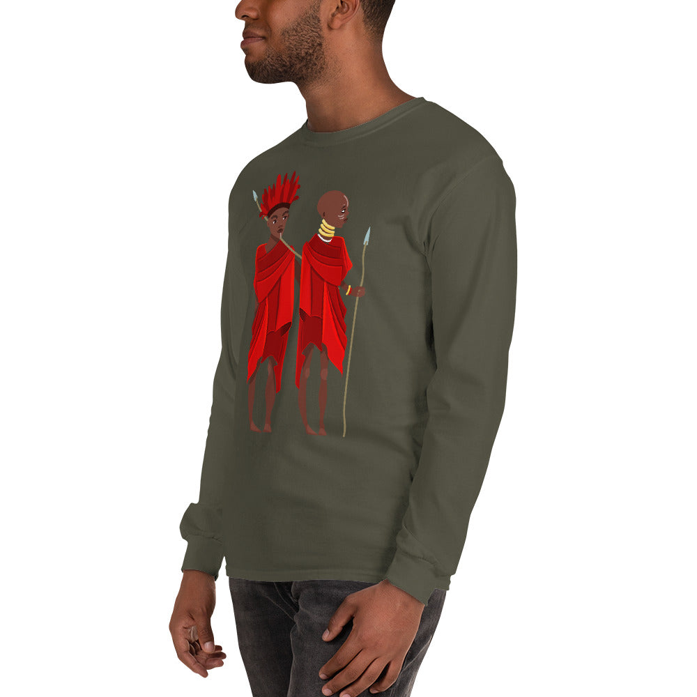 Agojie Cotton Long-Sleeve Fall TShirt