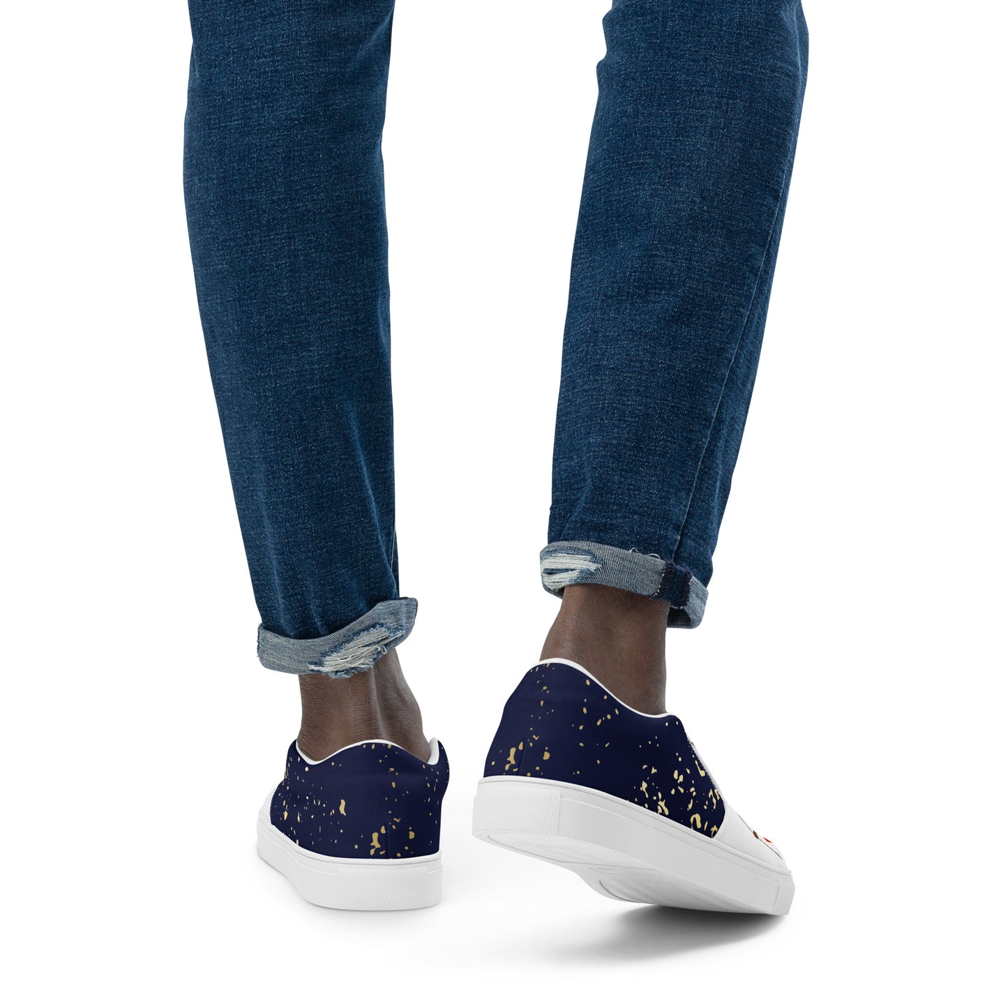 Agojie Jeans Men’s Slip-On Canvas Shoes