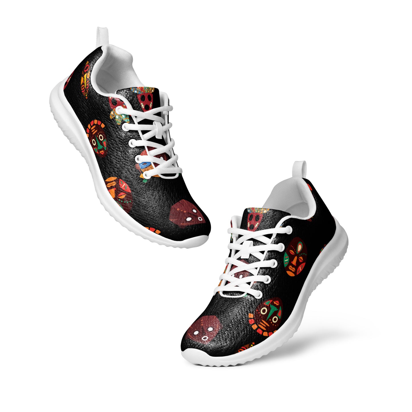 Chi Tribal Mask Multi-Face Women’s athletic shoes