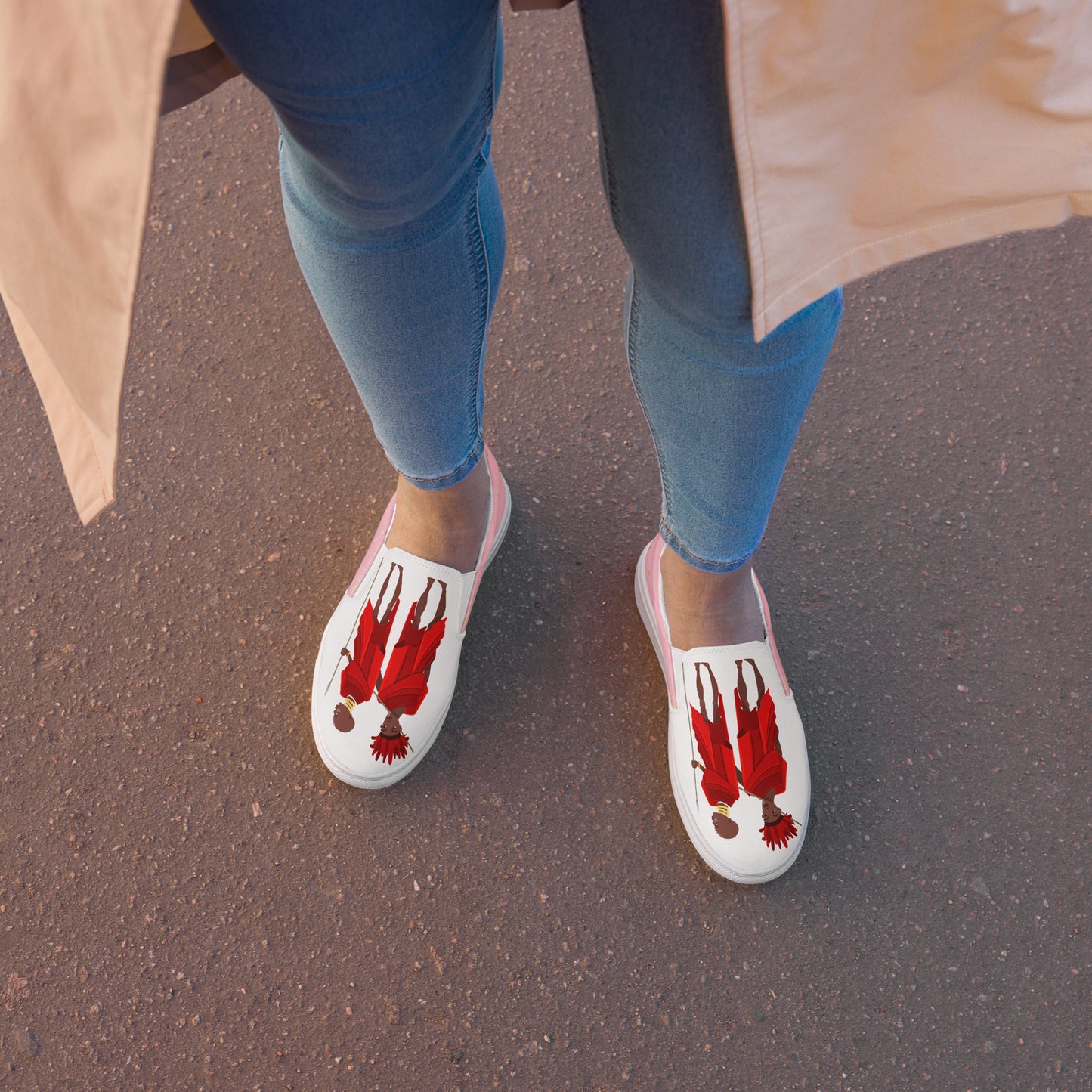 Agojie Topaz Women’s slip-on canvas shoes