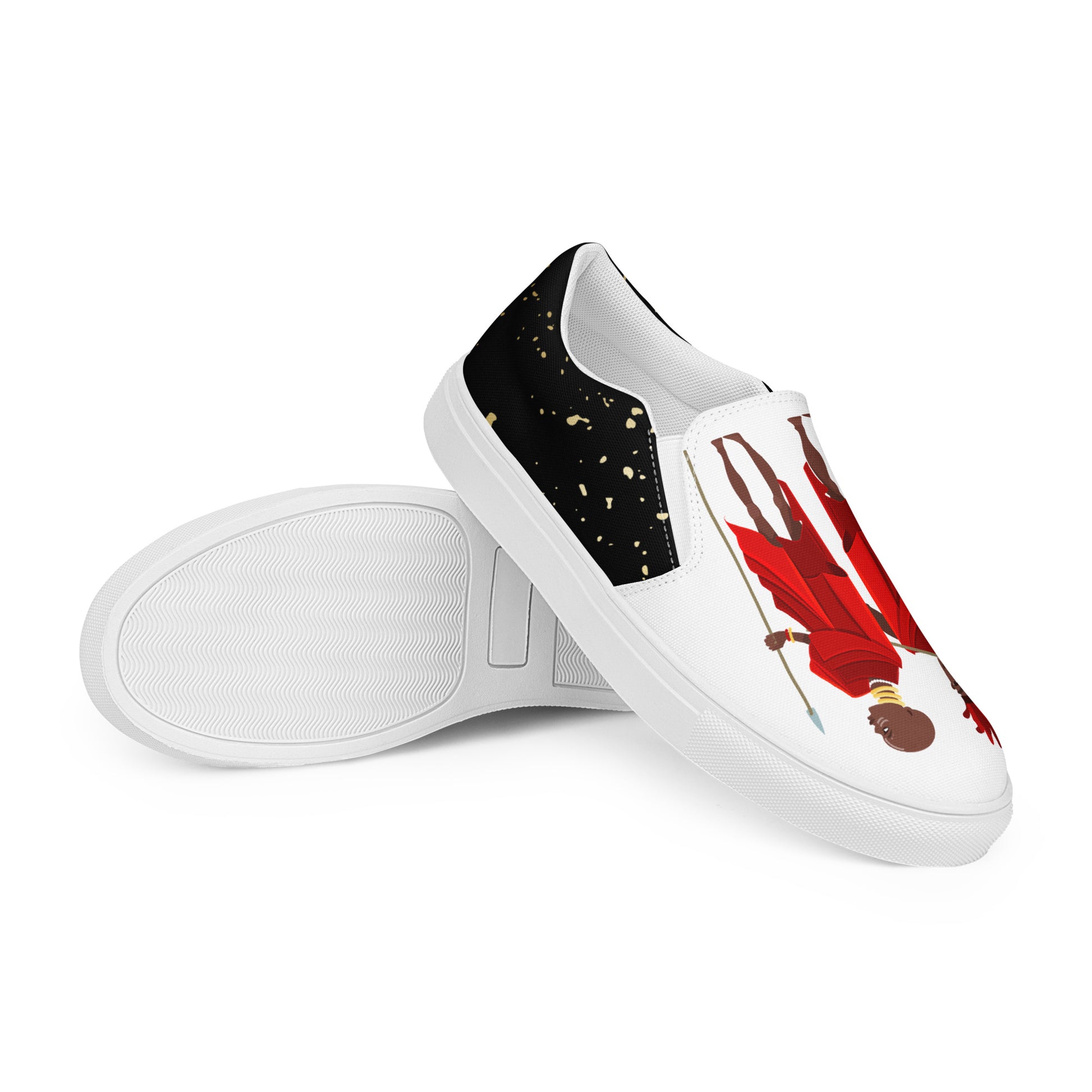 Agojie Midnight Women’s slip-on canvas shoes