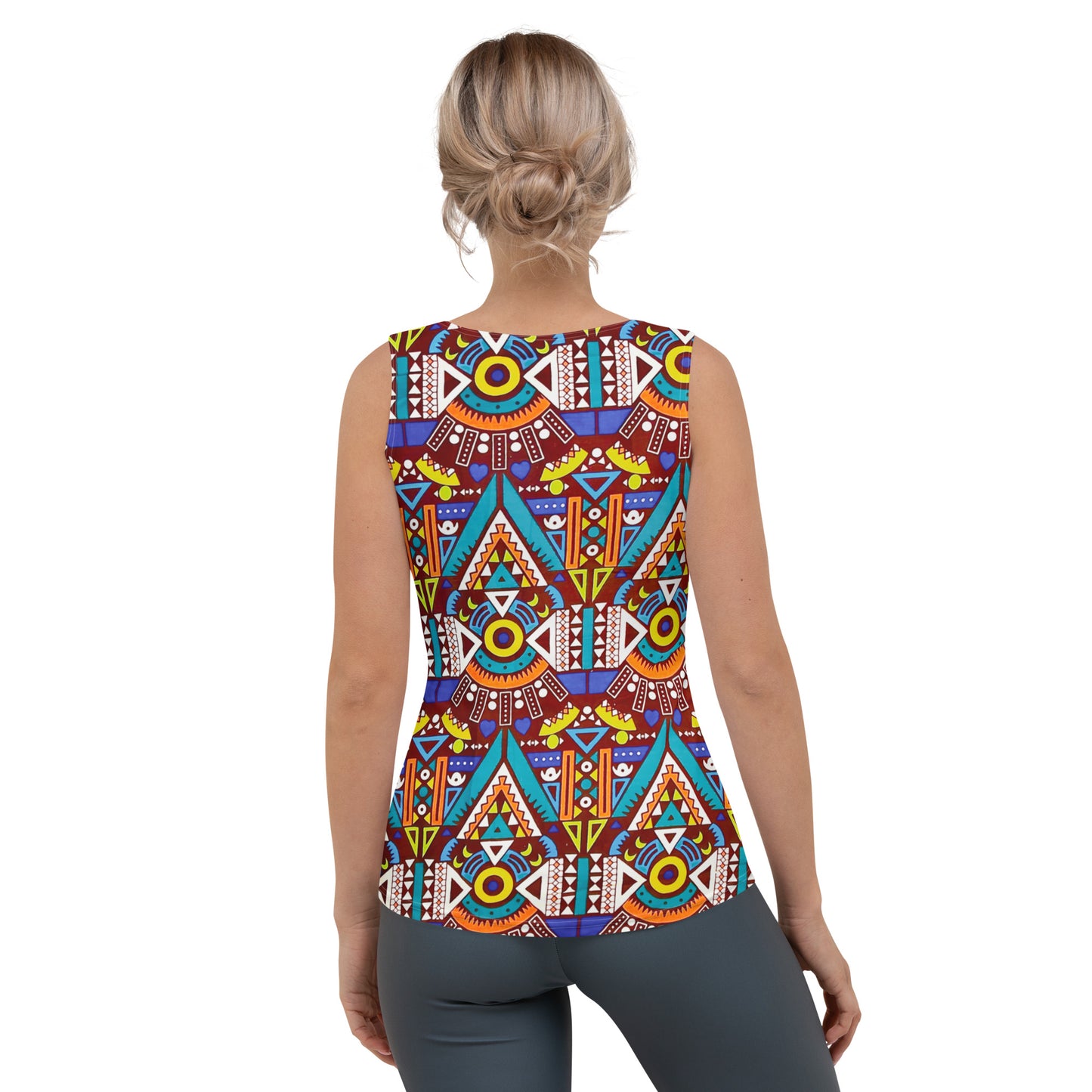 Tozi Aztec Print Tank Top