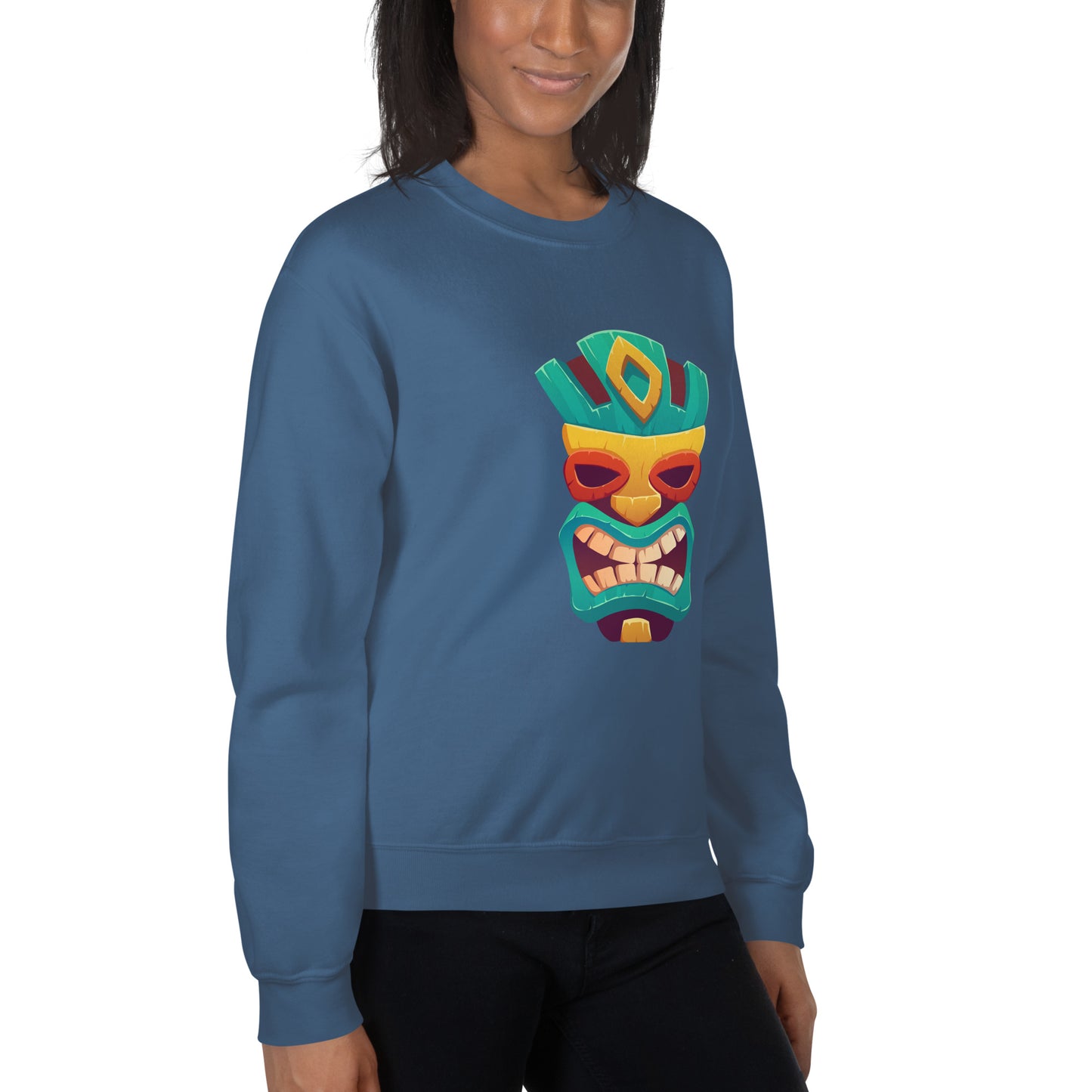 Goma Multi-Colour Unisex Mask Sweatshirt