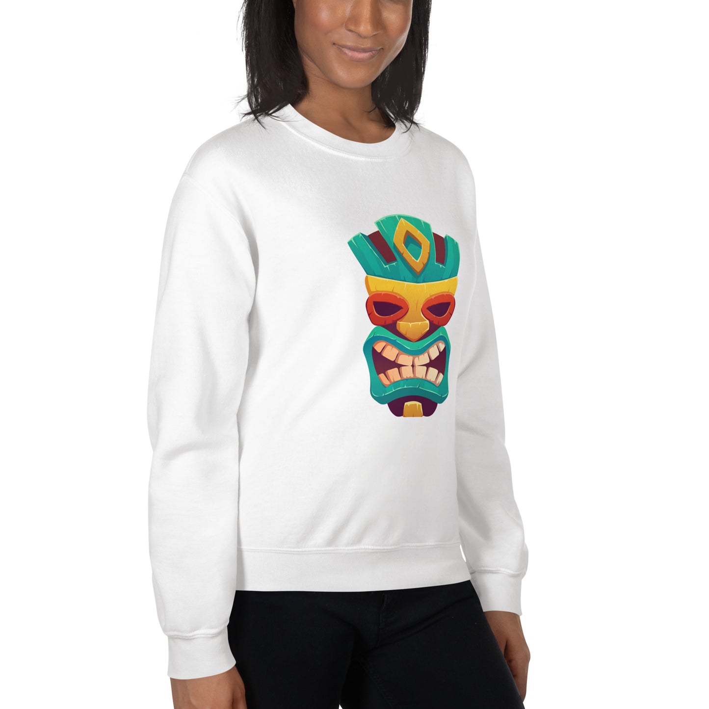Goma Multi-Colour Unisex Mask Sweatshirt