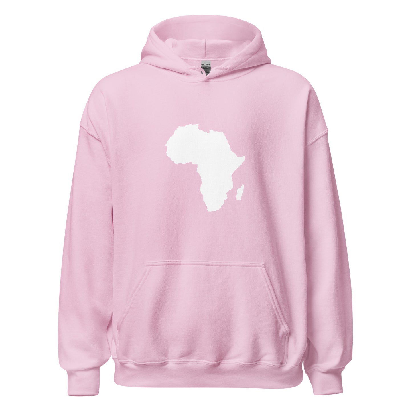 Asake Oge Silver Africa Map Men Women Unisex Longsleeve Hoodie