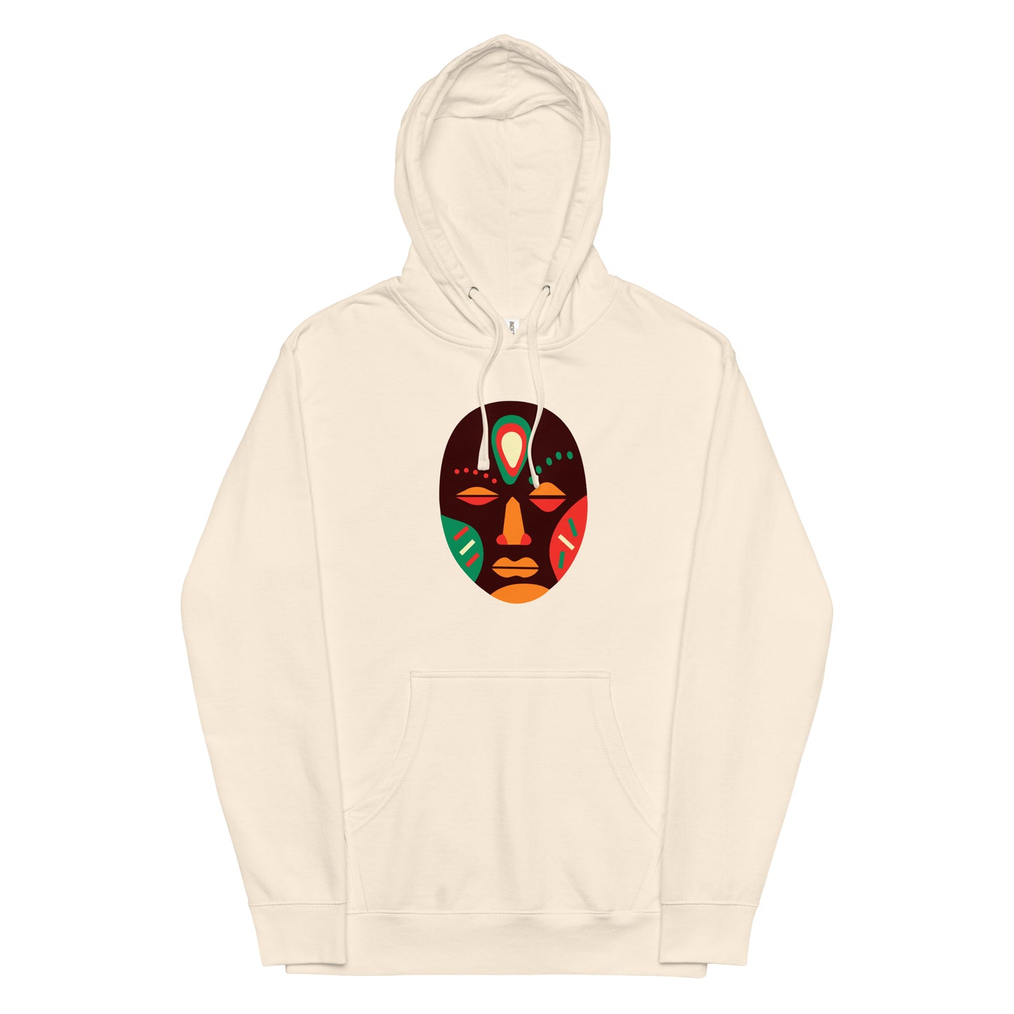 Ojuju Multi-Colour Mask Men Women Unisex Hoodie