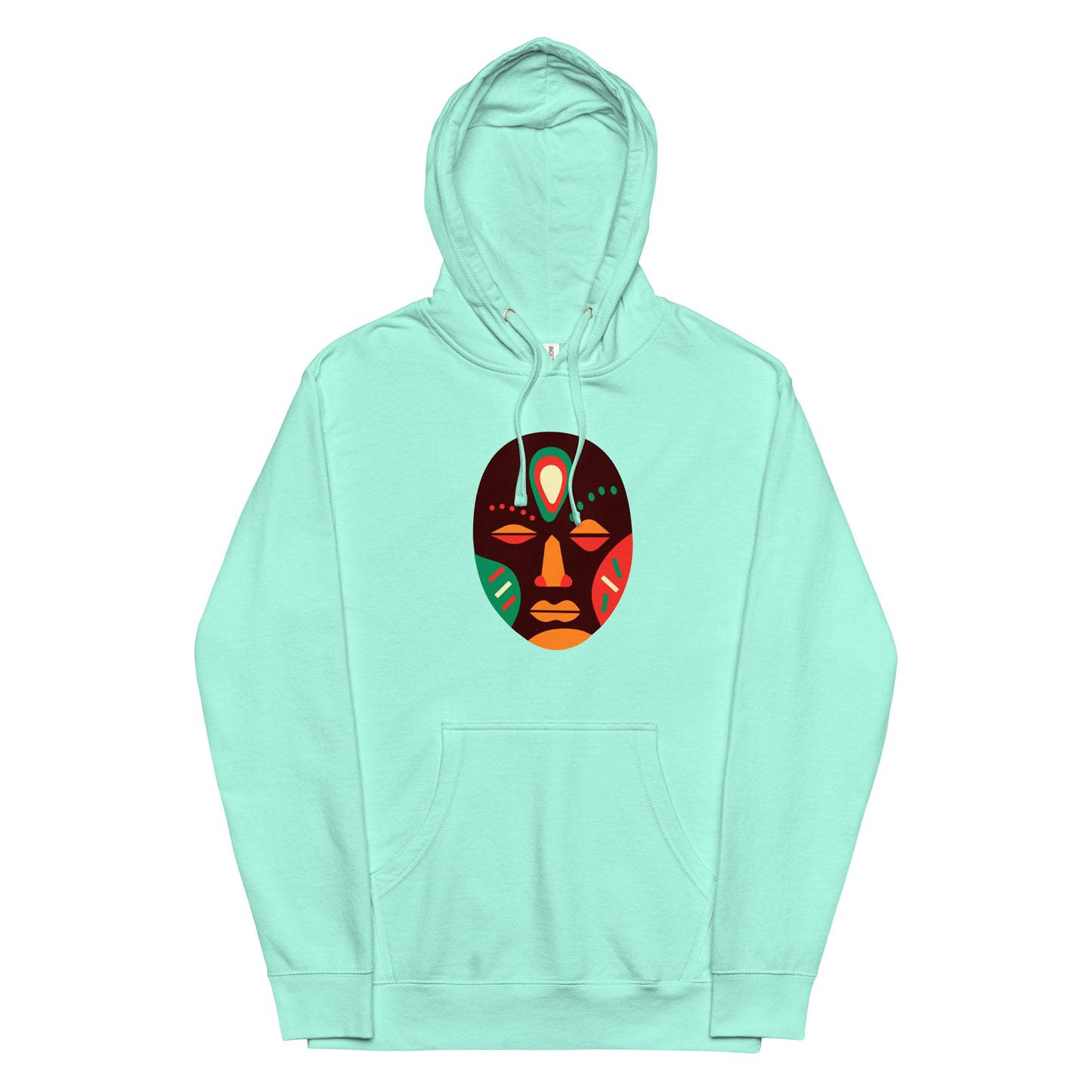 Ojuju Multi-Colour Mask Men Women Unisex Hoodie