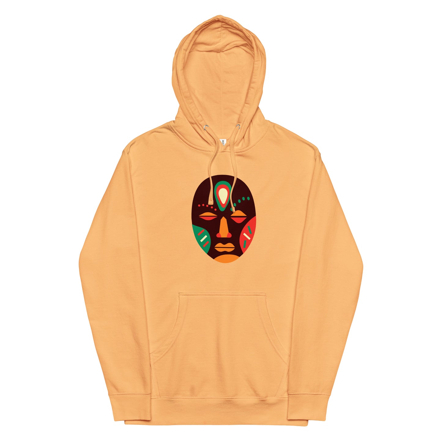 Ojuju Multi-Colour Mask Men Women Unisex Hoodie